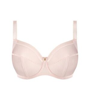 NWT Fantasie Fusion Full Cup Side Support Striped Bra Blush